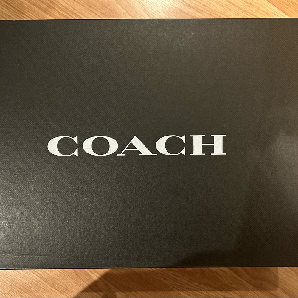 Coach Blue and Beige Sneakers - Picture 3 of 8